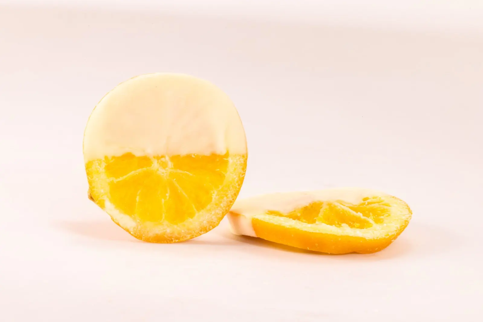 White Chocolate Dipped Orange